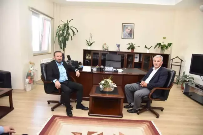 Doğan'dan Telekom Müdürüne Ziyaret