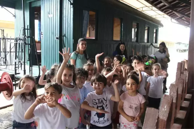 Minikler Gıdı Gıdı Treniyle Heyecan Dolu Anlar Yaşadı