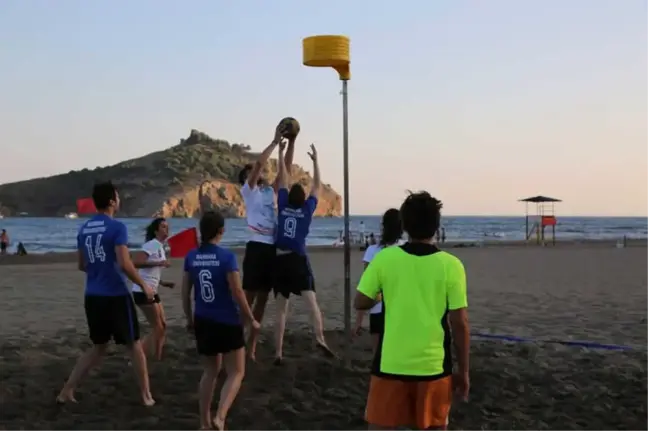 Muğla'da Dünyaca Ünlü Sarıgerme Plajı Korfbol ile Şenlendi