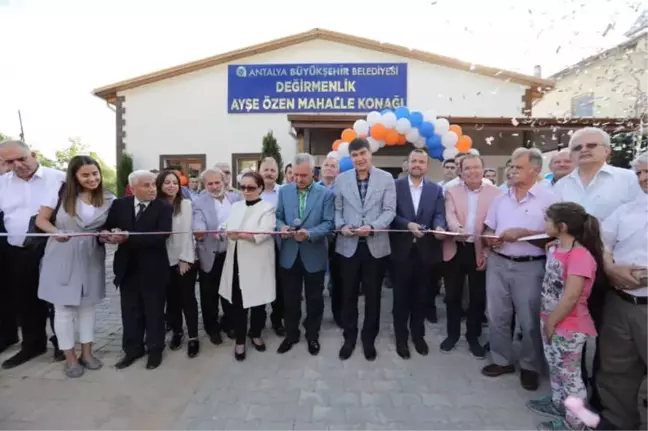 Değirmenlik Ayşe Özen Mahalle Konağı Hizmete Açıldı
