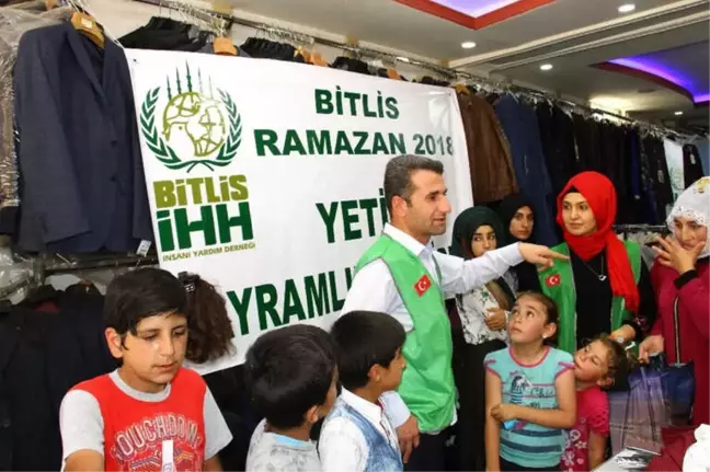 Hizan'daki Yetim Çocuklara Bayramlık Kıyafet