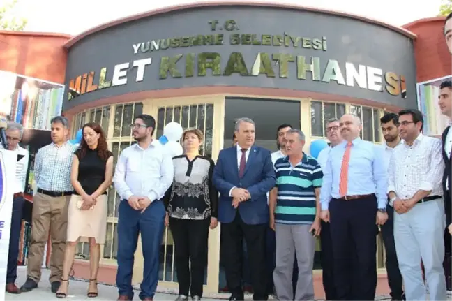 Ege'nin İlk Millet Kıraathanesi Yunusemre'den