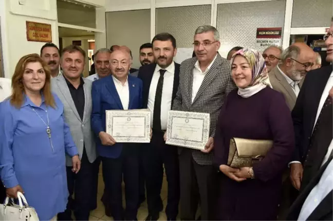 AK Parti Gümüşhane Milletvekilleri Akgül ve Pektaş Mazbatalarını Aldı