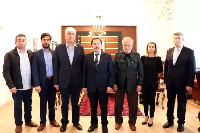 Sgb'den Vali Balkanlıoğlu'na Taziye Ziyareti