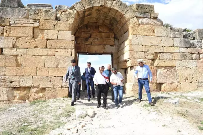 Vali Demir, Blaundus Antik Kenti'ni Ziyaret Etti