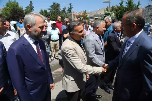 Bakan Özhaseki ve Vekil Nergis'den Develi'ye Teşekkür Ziyareti