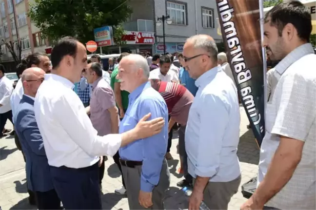 Başkan Altay Sadreddin Konevi Cami'nde Vatandaşlarla Buluştu