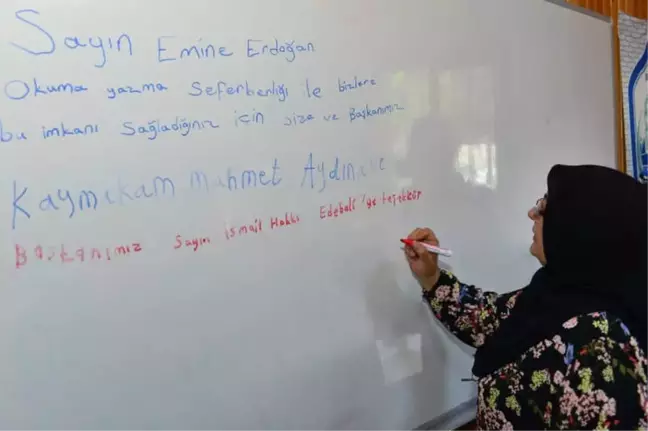 Yıldırım'da Okuma Yazma Bilmeyen Kalmayacak
