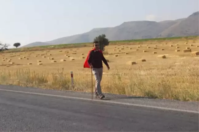 15 Temmuz Demokrasi ve Milli Birlik Günü'nde 47 Kilometre Yürüdü