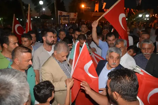 Birecik, 15 Temmuz Etkinliklerinde Tek Vücut Oldu