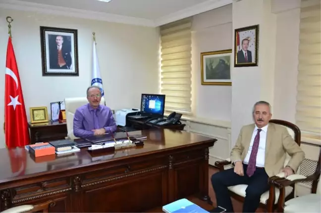Beşel'den Rektör Uzun'a Veda Ziyareti