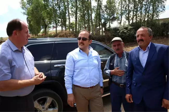 Vali Ali Hamza Pehlivan Yukarı ve Aşağı Pınarlı Köylerini Ziyaret Etti