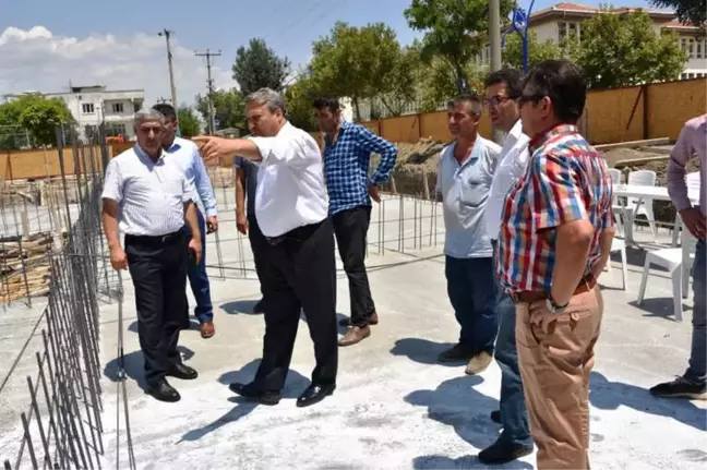 Fevzi Çakmak Taziye Evi'nde Çalışmalar Sürüyor