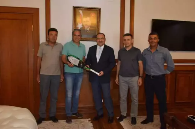 Vali Kaban Acar'ı Makamında Kabul Etti