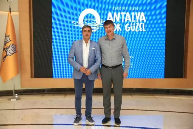 Türel, Necati Şaşmaz'ı Ağırladı