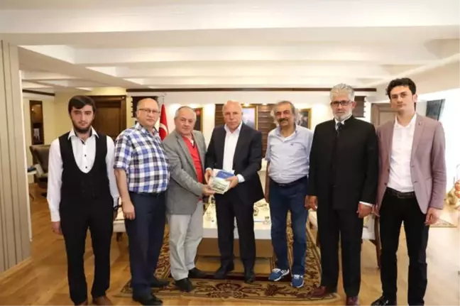 Tyb Erzurum Şubesi'nden Başkan Sekmen'e Teşekkür Ziyareti