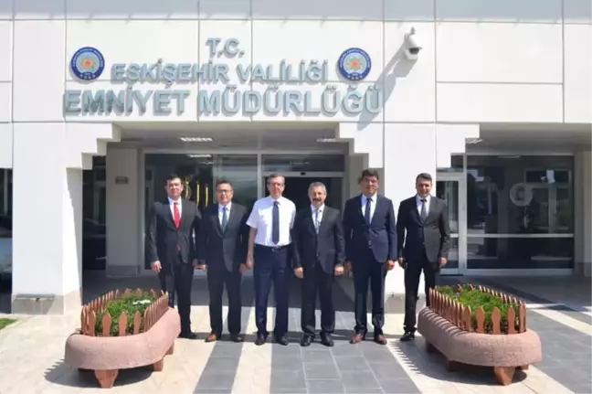 Şener'den İl Emniyet Müdürü Dinç'e Veda Ziyareti