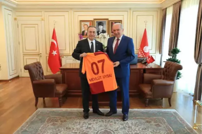 Galatasaray Kulübü Başkanından Başkan Uysal'a Ziyaret