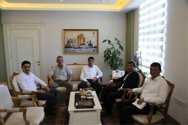 Kazdağları Belediye Başkanlarından, Vali Tavlı'ya Ziyaret