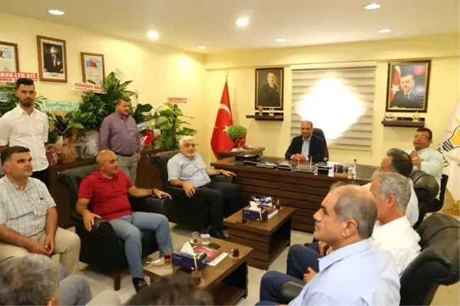 AK Parti İl Başkanı Karataş'a Hayırlı Olsun Ziyareti