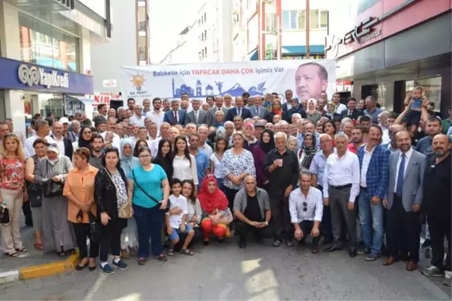 AK Parti'den Miting Gibi Bayramlaşma