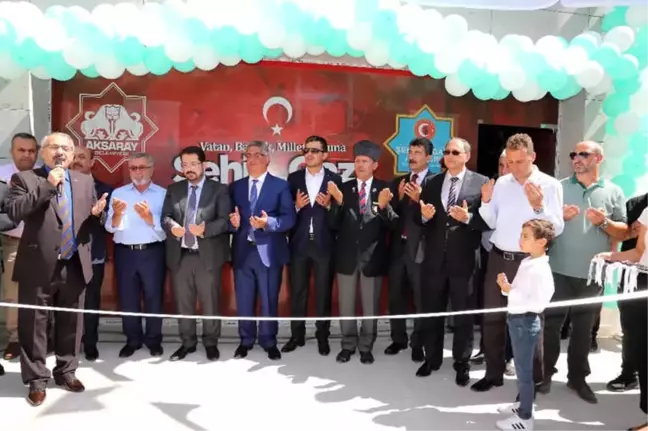 Aksaray'da, Şehit ve Gazi Aileleri Koordinasyon Merkezi Açıldı