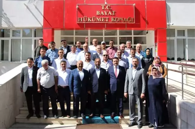 Kavuncu'dan Bayat Kaymakamlığına Ziyaret