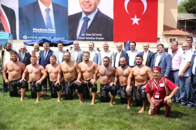 Serikli Güreşçiler Tarihi Elmalı Güreşlerinde, 1 Birincilik, Beş Üçüncülük Elde Etti.
