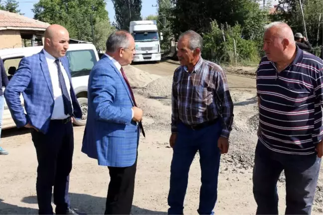 Yahyalı'da Yerköy Mahallesi Yol Yapım Çalışması Başladı