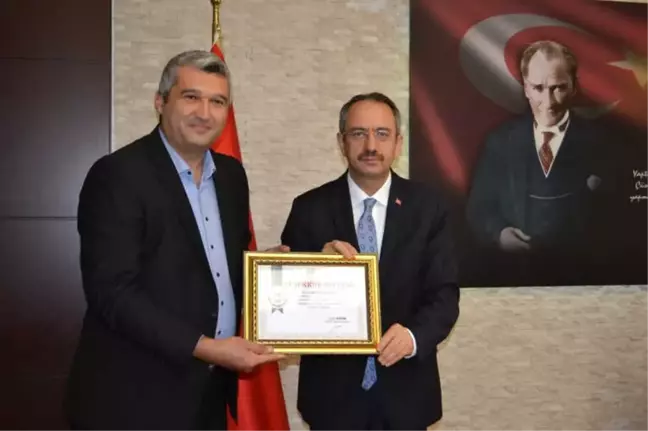 Uigad Yönetimi, Kaymakam Kubilay'ı Ziyaret Etti