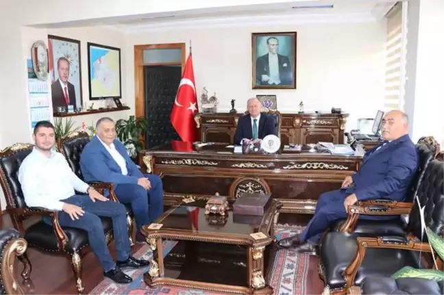 Şahin, Kaymakam Çorumluoğlu ile Görüştü