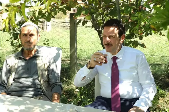 Başkan Tok Çay Davetini Kırmadı