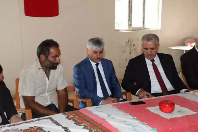 Vali Doğan ve AK Parti Milletvekillerinden Sedanur'un Ailesine Ziyaret