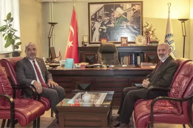 Rektör Polat'tan Müftü Arvas'a Ziyaret