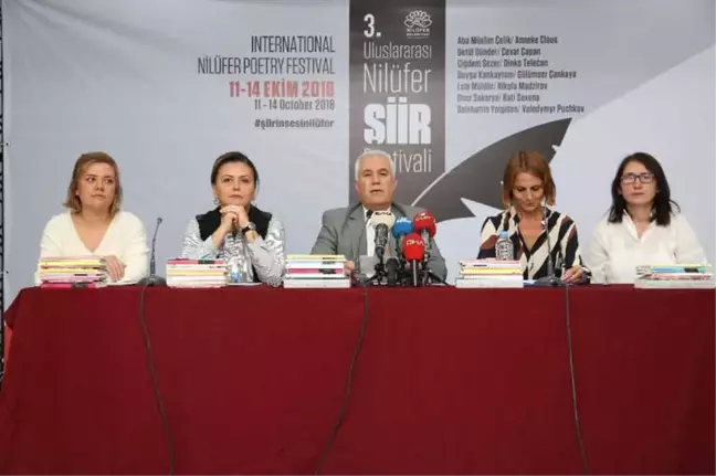 Şiir Tutkunları 3. Uluslararası Nilüfer Şiir Festivali'nde Buluşacak