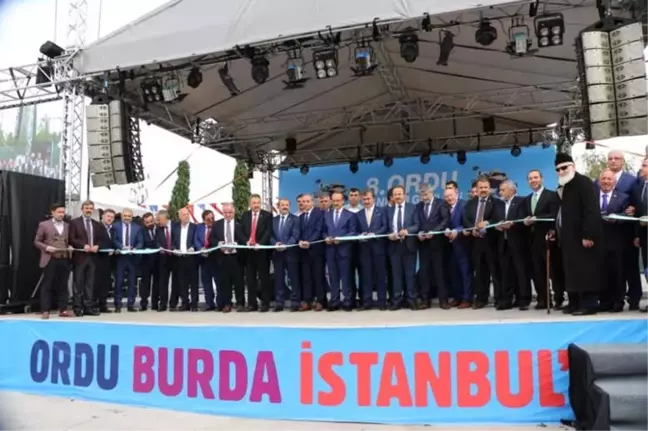 Ordu Günleri Tanıtım Fuarı Görkemli Bir Törenle Açıldı