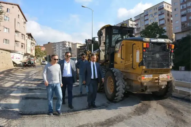 Sakindere'de Belediye Asfalt Çalışması Başlattı