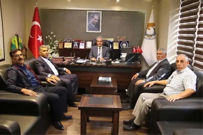 Mahalle Muhtarları Demirkol'u Ziyaret Etti