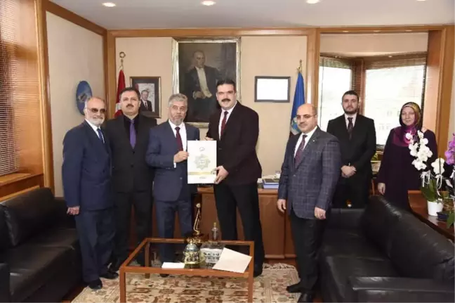 Eskişehir İl Müftüsü Bekir Gerek'ten, Rektör Prof. Dr. Şafak Ertan Çomaklı'ya Ziyaret