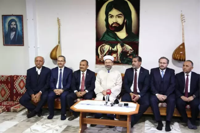 Diyanet İşleri Başkanı Erbaş'tan Cemevi Ziyareti