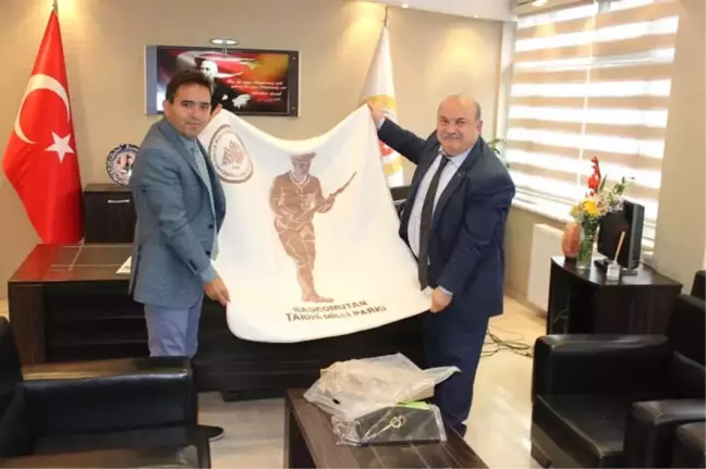 Müdür Alğan'dan Kaymakam Kaya'ya Ziyaret