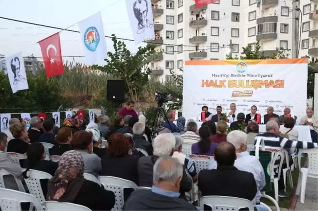 Tarhan, Davultepe'de Halkla Buluştu