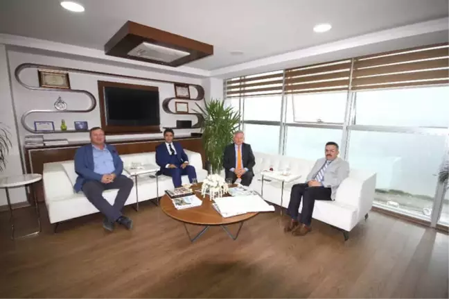 Kaymakam ve Belediye Başkanı Çalışmalar Hakkında Bilgilendirildi