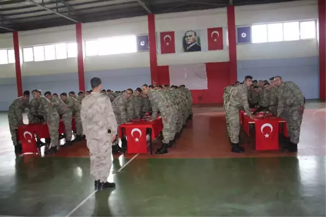 Sason'da Eğitimini Bitiren 92 Güvenlik Korucusu İçin Yemin Töreni Düzenlendi