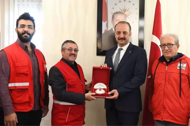 Kızılay'dan Akgül'e 150. Yıl Ziyareti