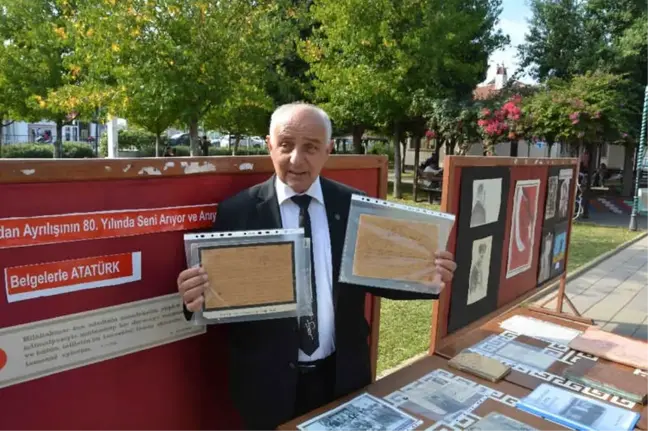 Ortaca'da Atatürk'ün Gönderdiği Telgraflar Sergilendi