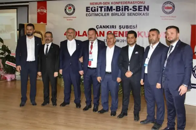 Ahmet Dönmez, Eğitim-Bir-Sen Çankırı Şube Başkanı Oldu