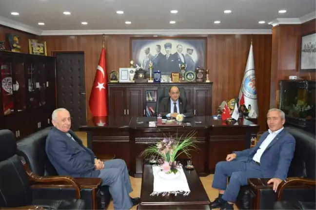 Şoförler Odası Başkan Demirtaş'ı Tebrik Etti