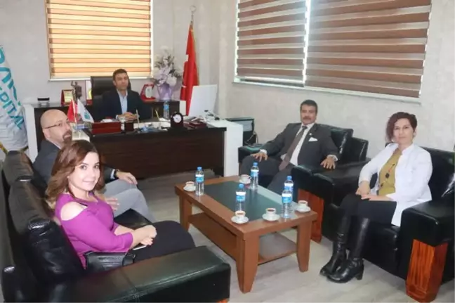 Müdür Alper Hastane Yönetimi ile Bir Araya Geldi