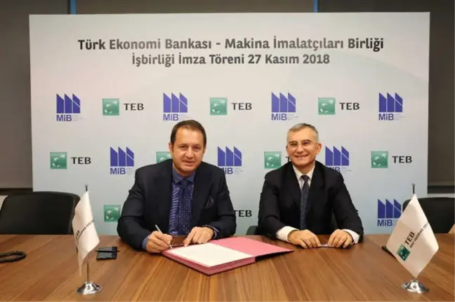 Makina İmalatçıları Birliği ve Teb'ten İşbirliği